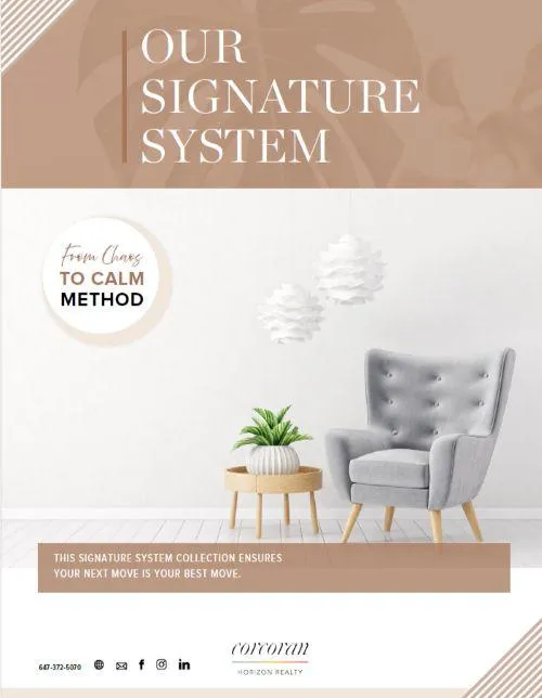 From Chaos to Calm - our signature system