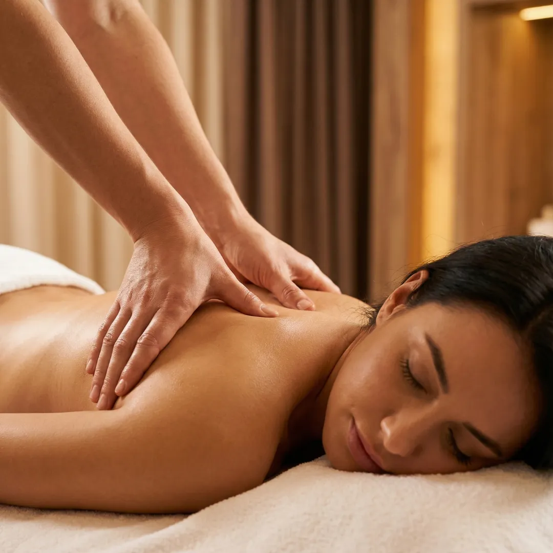 Corrective remedial massage for shoulder and neck tension