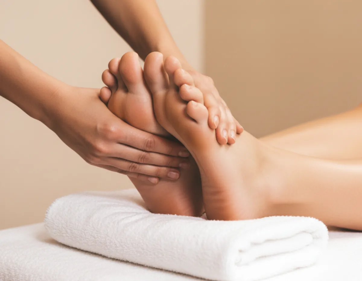 Combination Massage blending Thai and relaxation techniques at Werribee clinic.