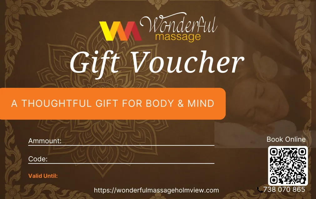 Gift Voucher for Wonderful Massage Holmview