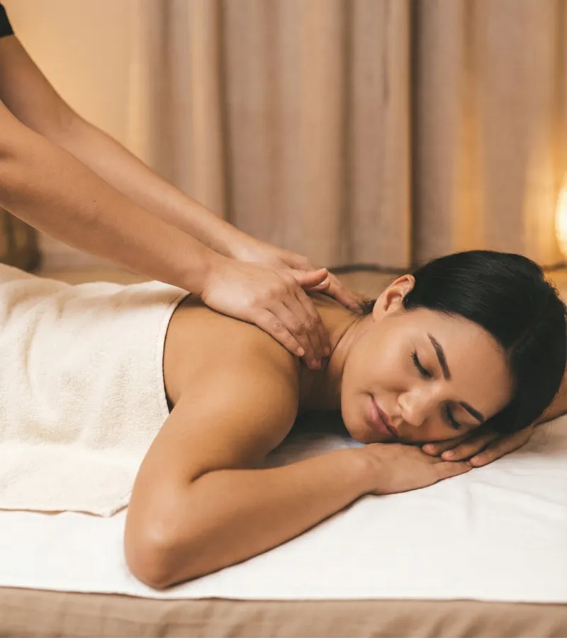 Deep tissue massage with firm pressure at Wonderful Massage Holmview