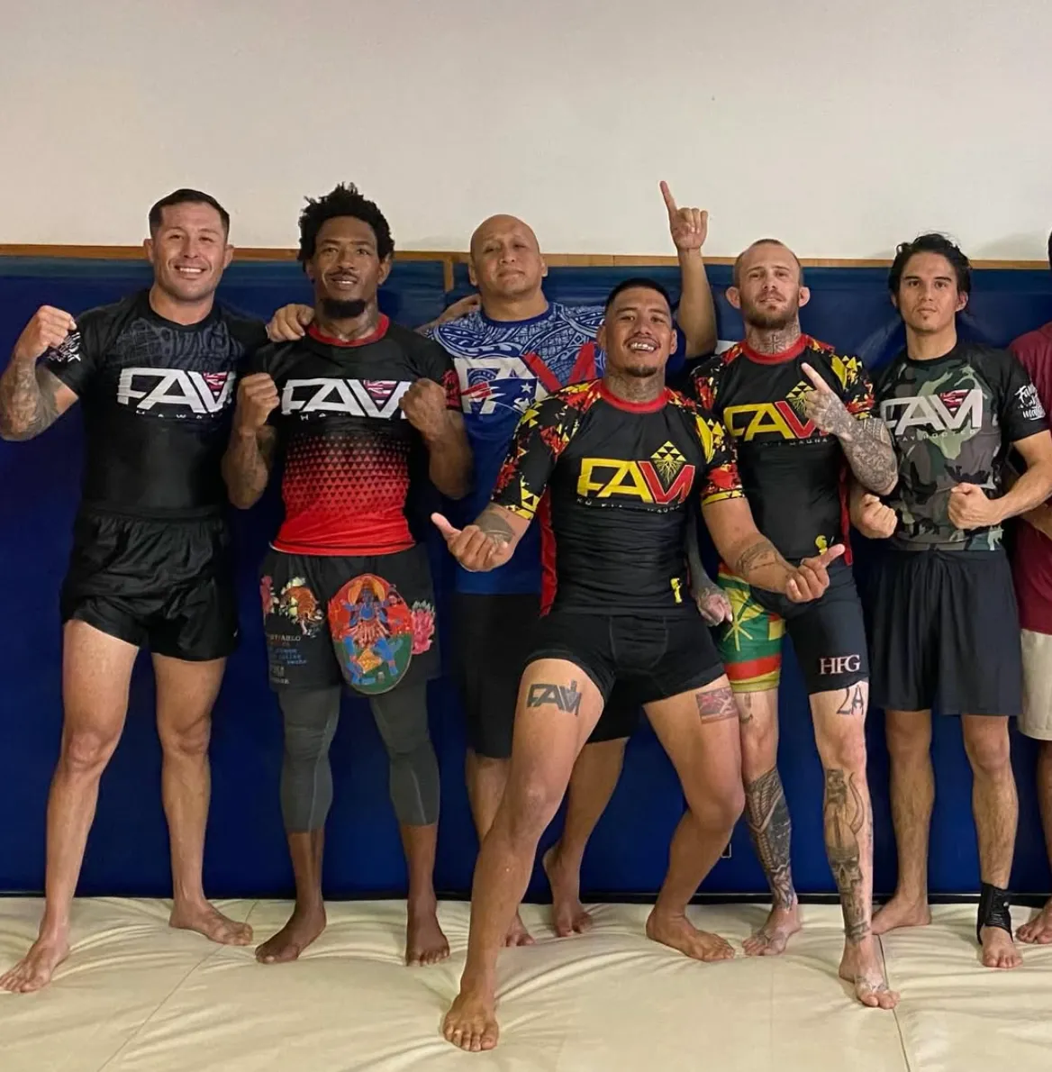 Gym community and team gathering