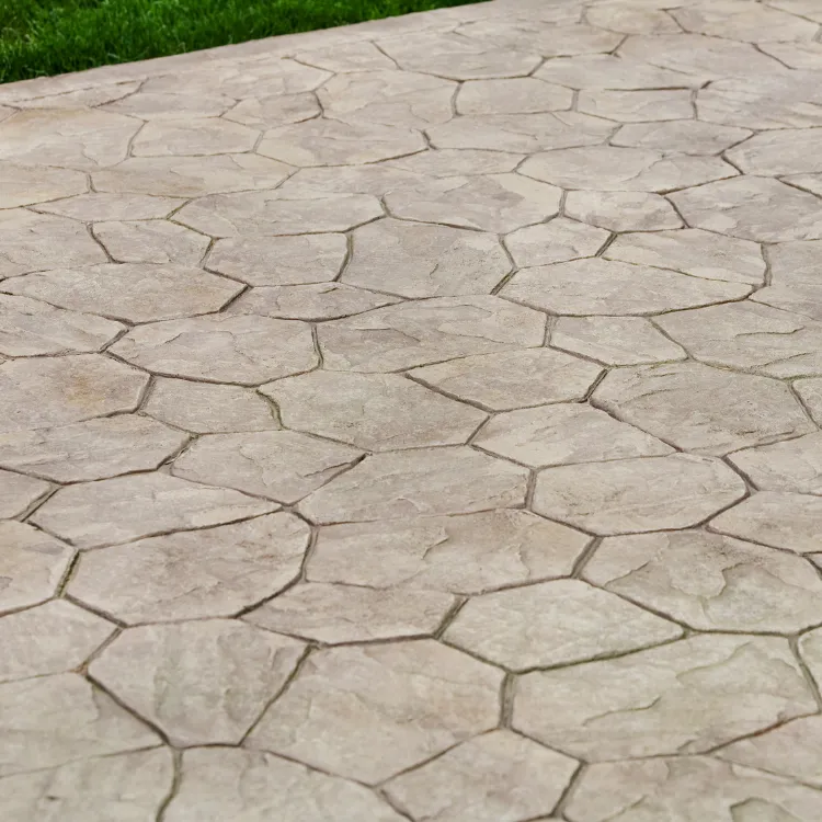 Stamped concrete