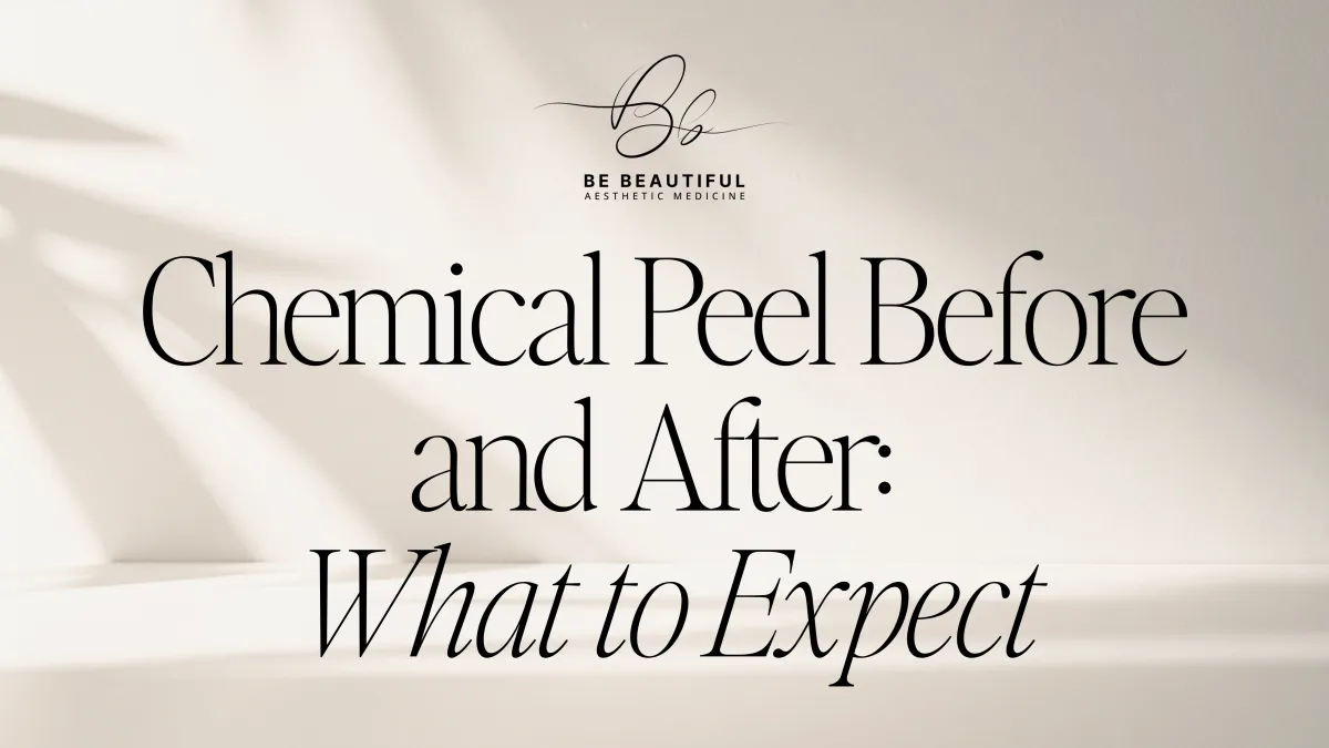 Chemical Peel Before and After: What to Expect