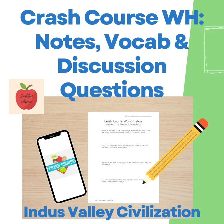 Preview of World History lesson: Indus River valley