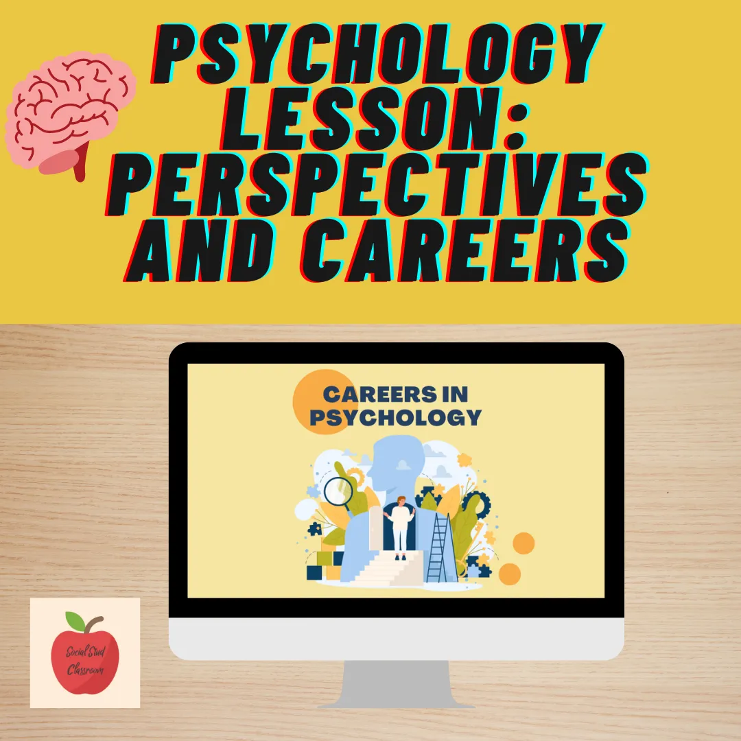 Preview of Psychology lesson: psychological perspectives and careers in psychology