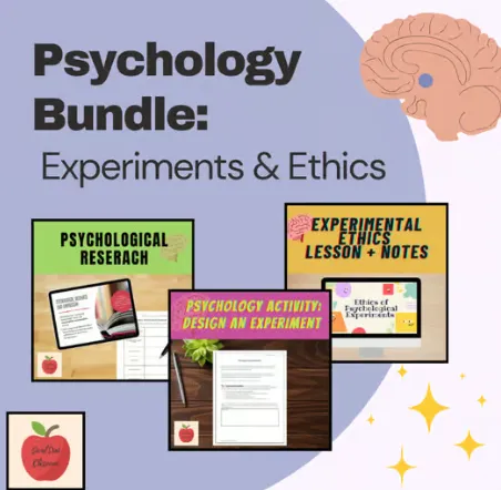 Preview of Psychology bundle: experiments and ethics
