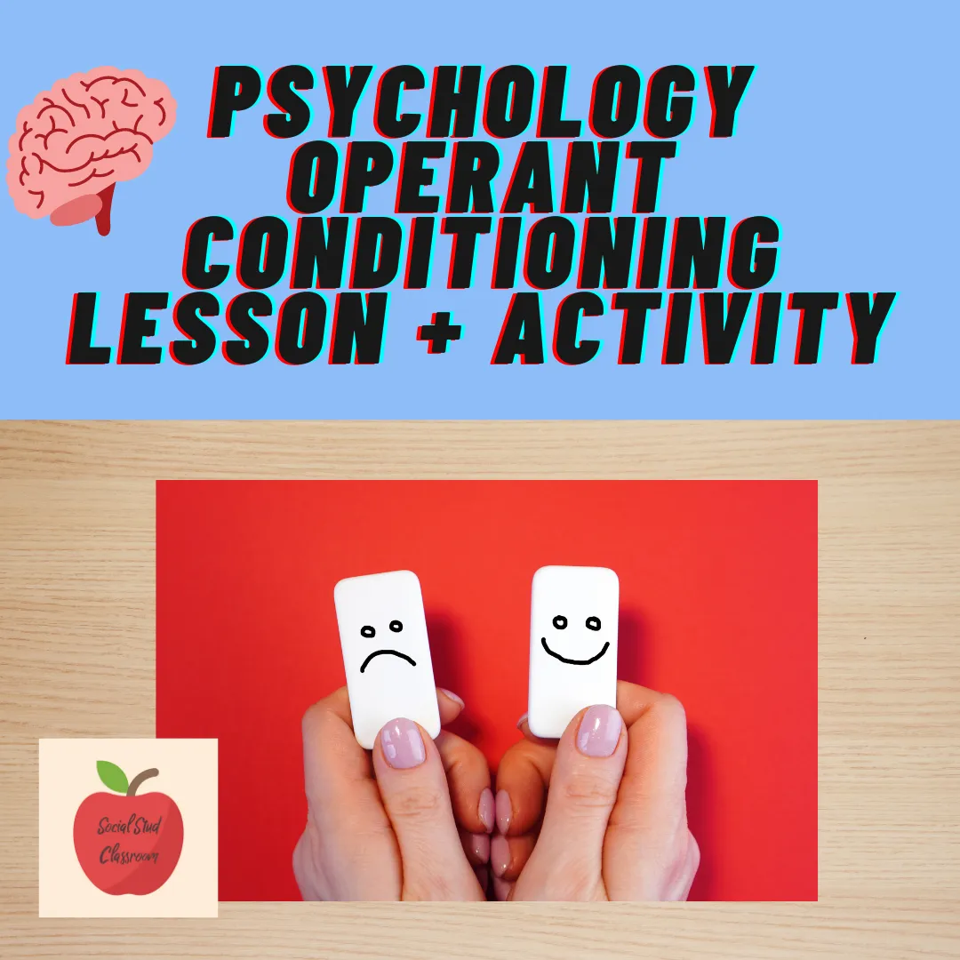 Preview of Psychology lesson: operant conditioning 
