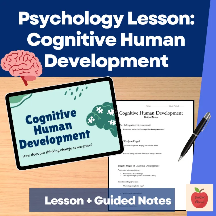 Preview of Psychology lesson: cognitive human development