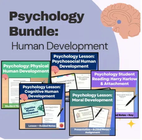 Products in Unit 9 Bundle: Human Development