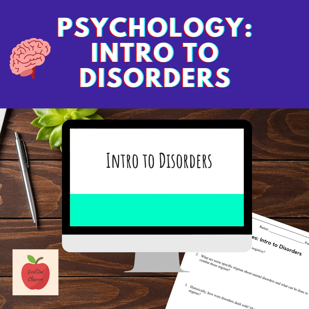 Preview of Psychology lesson: introduction to abnormal psychology
