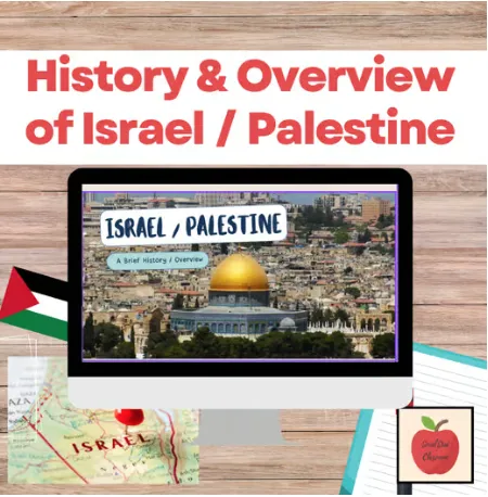 Preview of World History lesson: history of israel and palestine