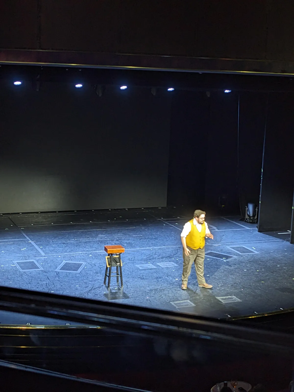 The stage on our ship- the Professional Nerd