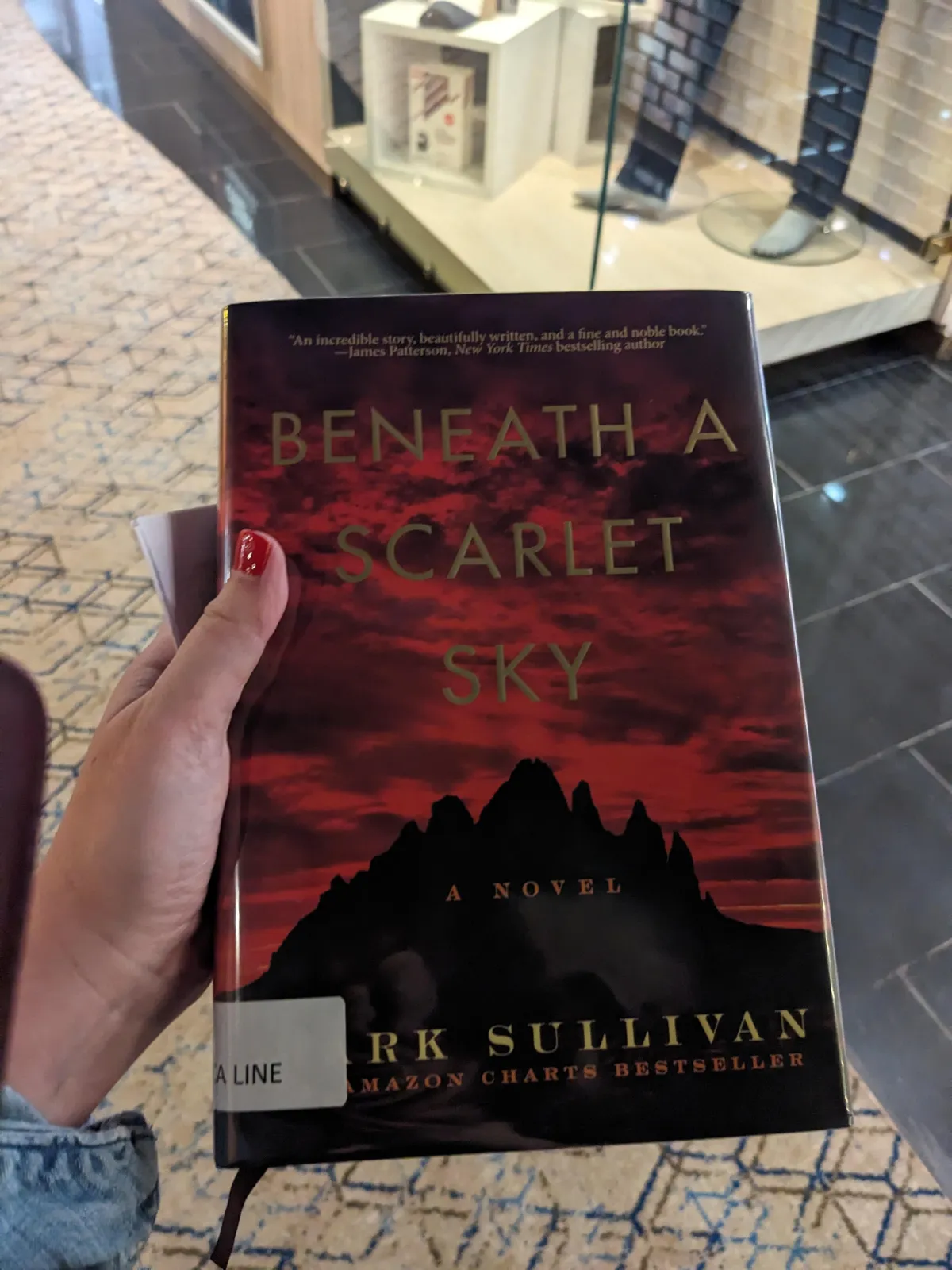 Cover of the book 'Beneath a Scarlet Sky'