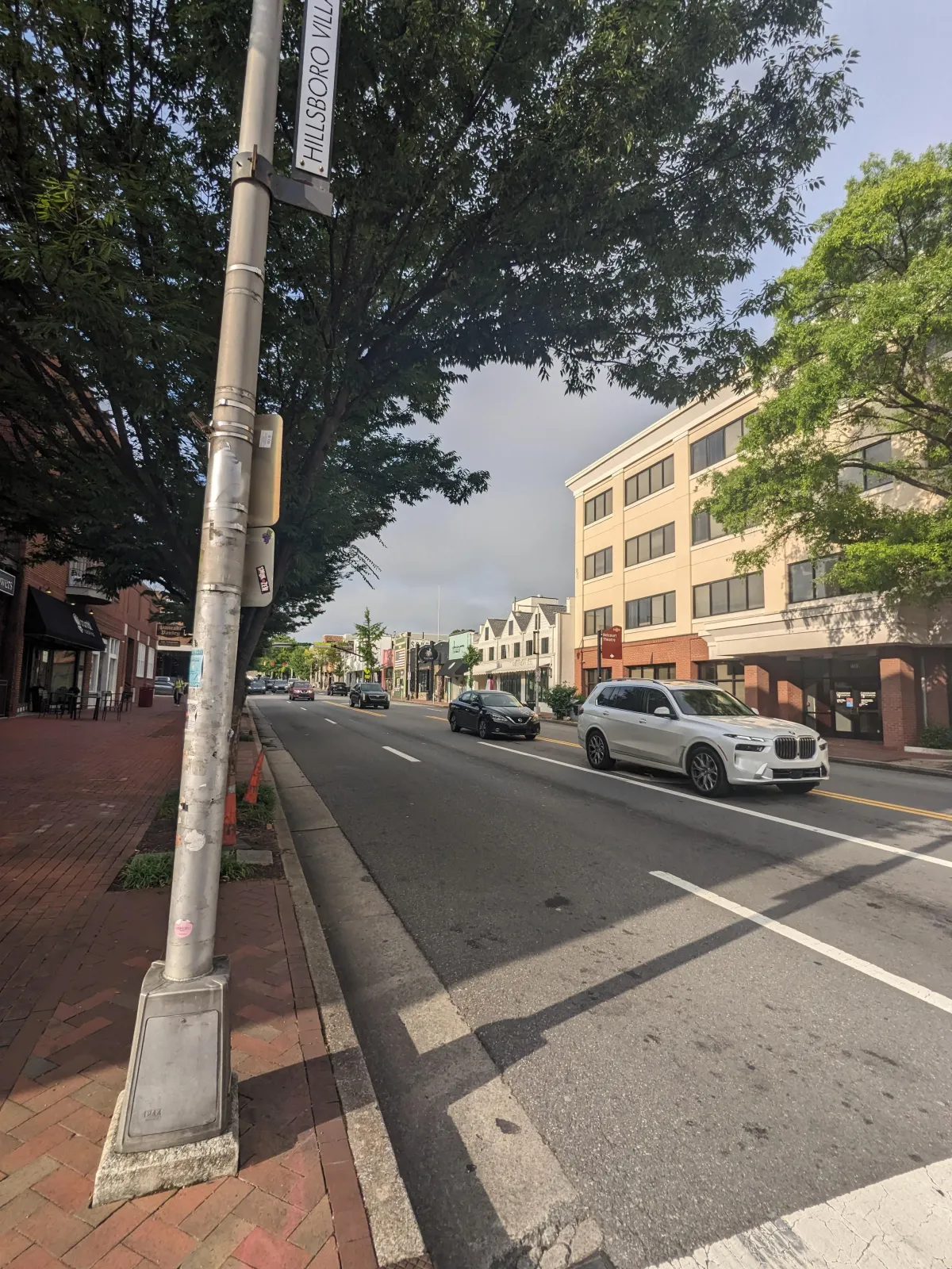 View from the bus stop