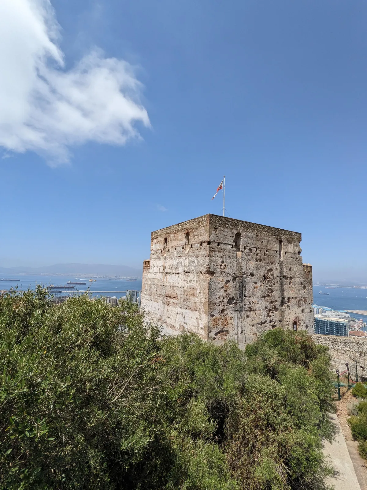 Moorish Castle at Gibraltar