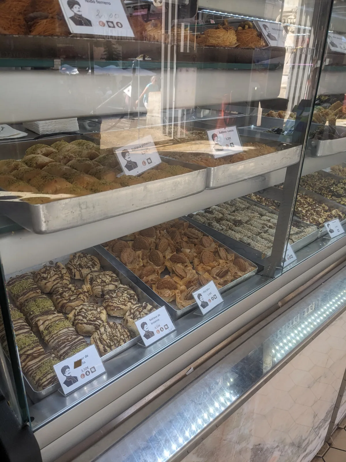 Pastries at the market in Valencia