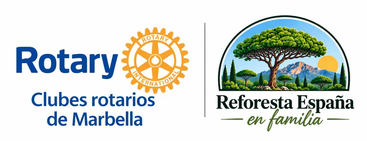 Logo Rotary y Reforesta España