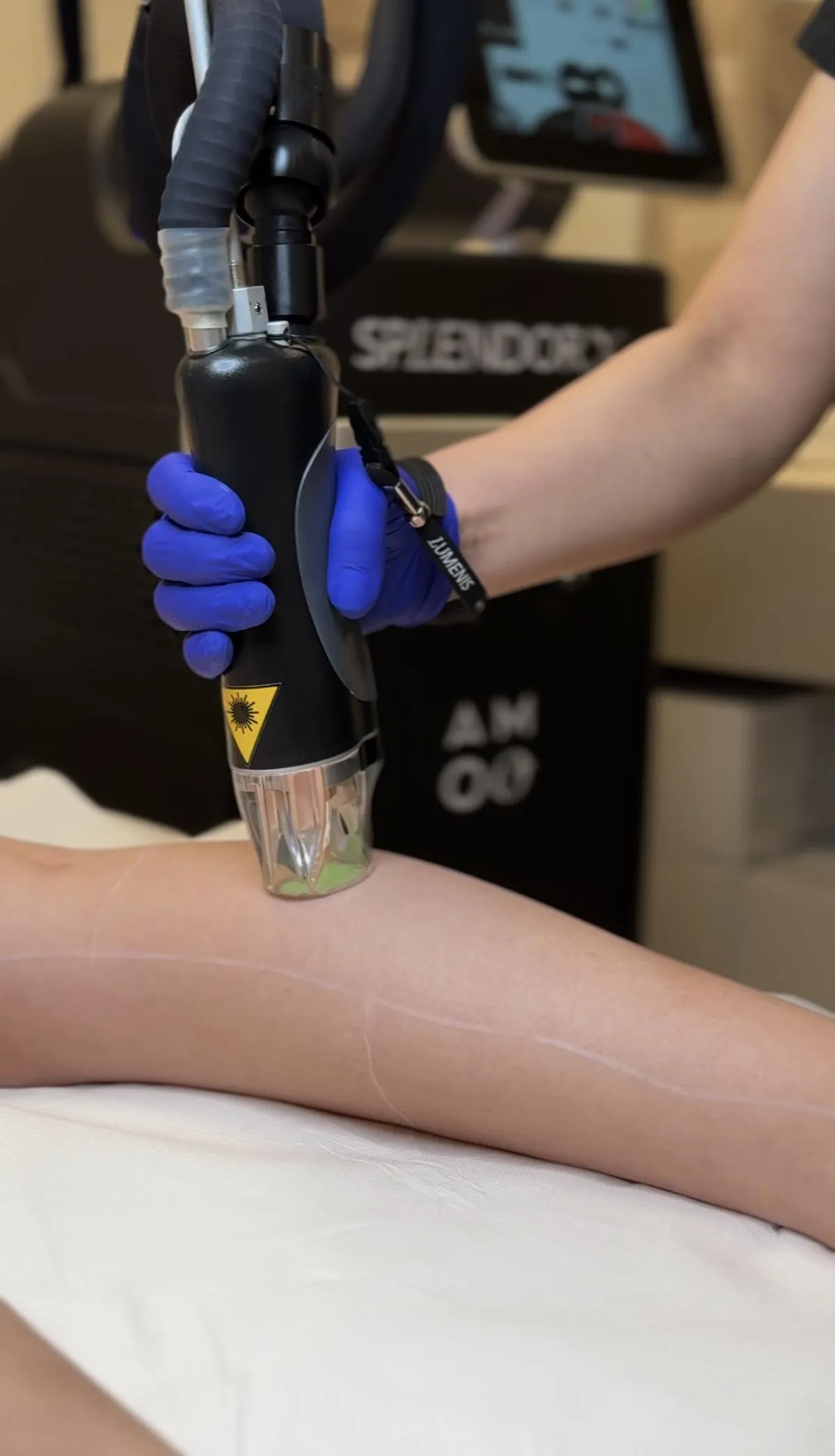 A jar of cream sitting on top of a table