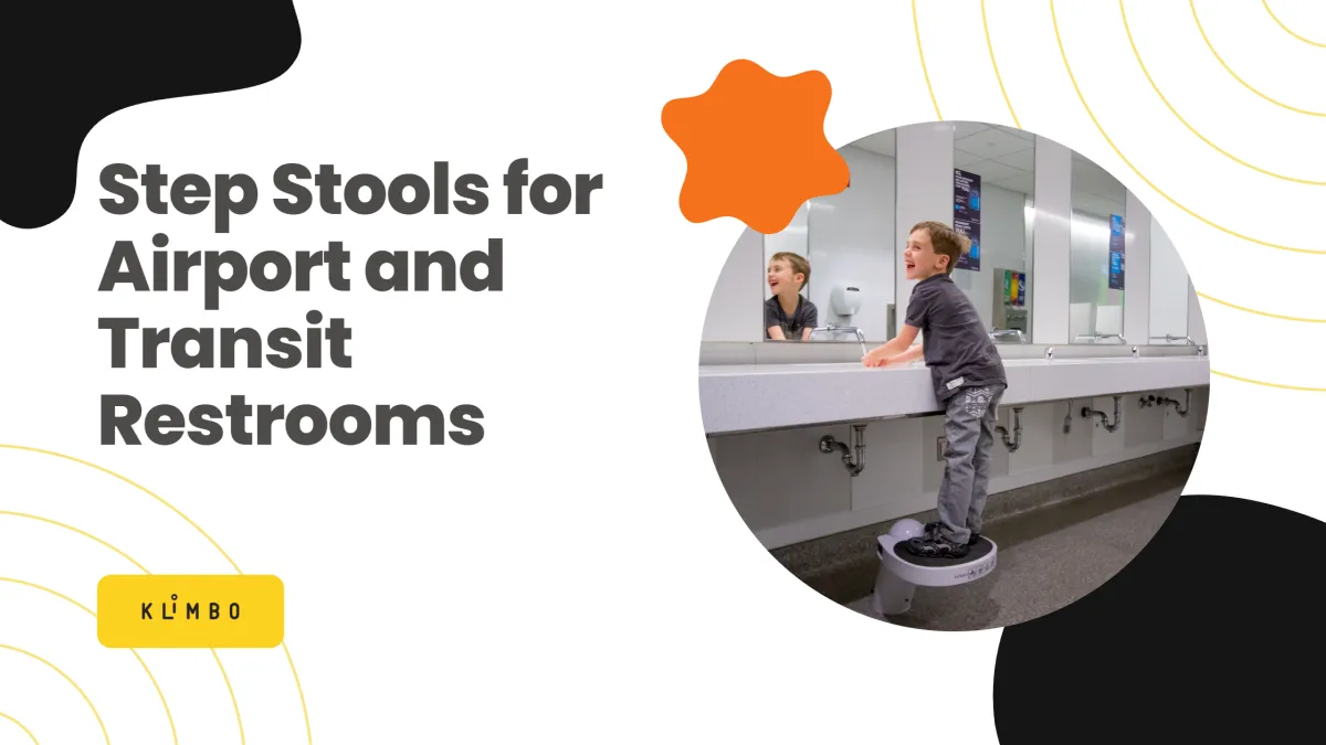 Step Stools for Airport and Transit Restrooms