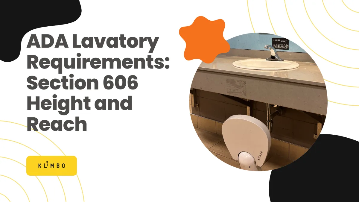 ADA Lavatory Requirements: Section 606 Height and Reach