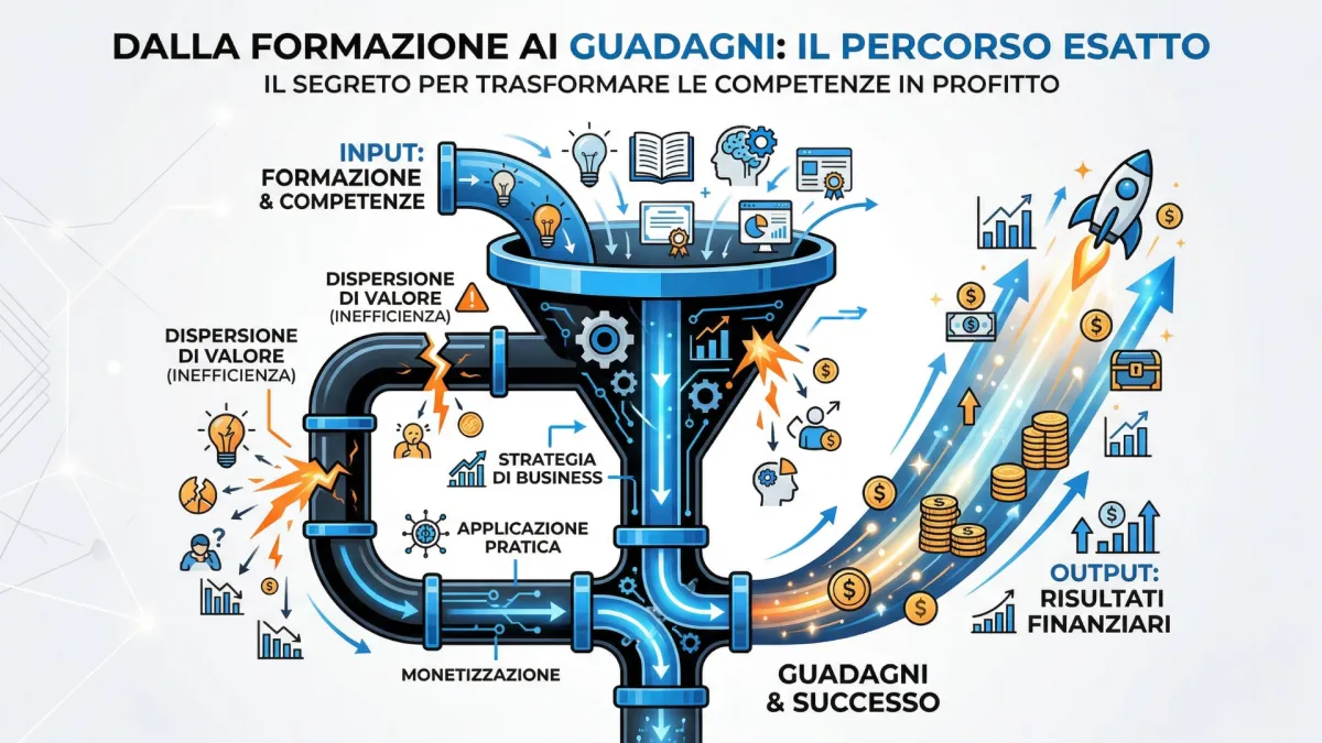 Dalla formazione ai guadagni: come ci si arriva di preciso?