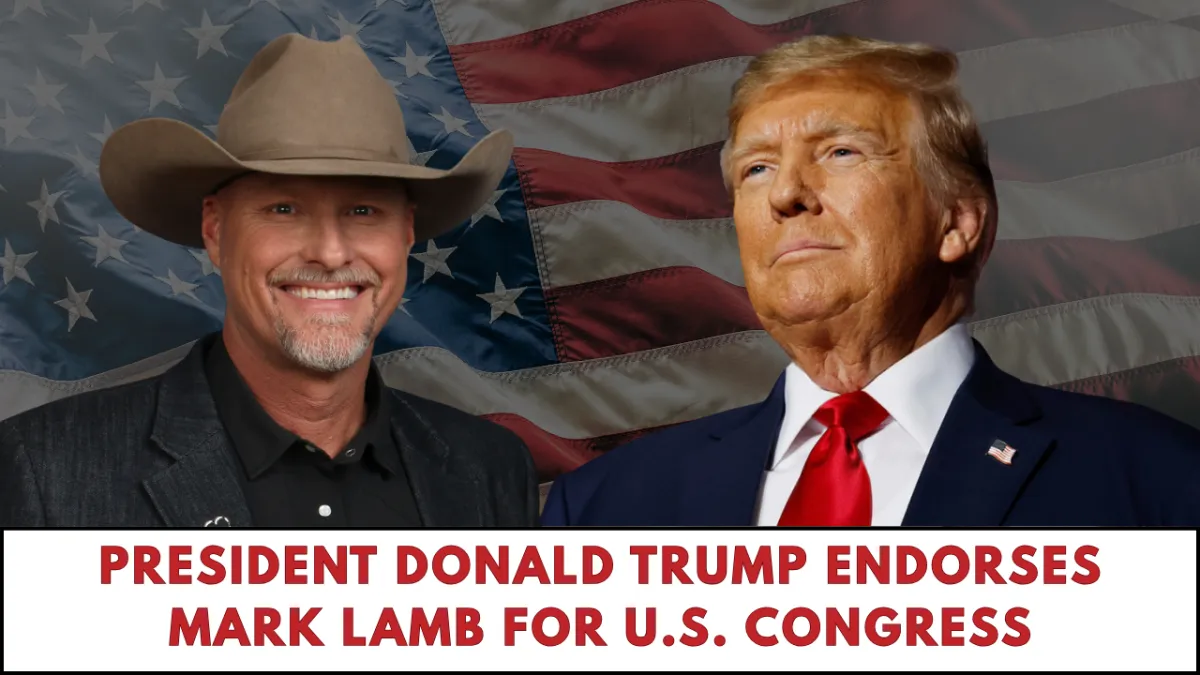 Donald Trum Endoses Mark Lamb for U.S. Congress