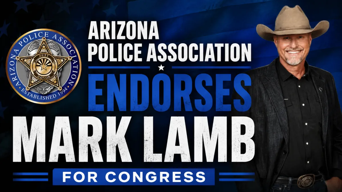 Mark Lamb endorsement by Arizona Police Association