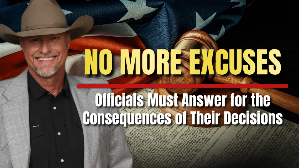 Sheriff Mark Lamb — End Qualified Immunity for Officials Who Endanger American Families