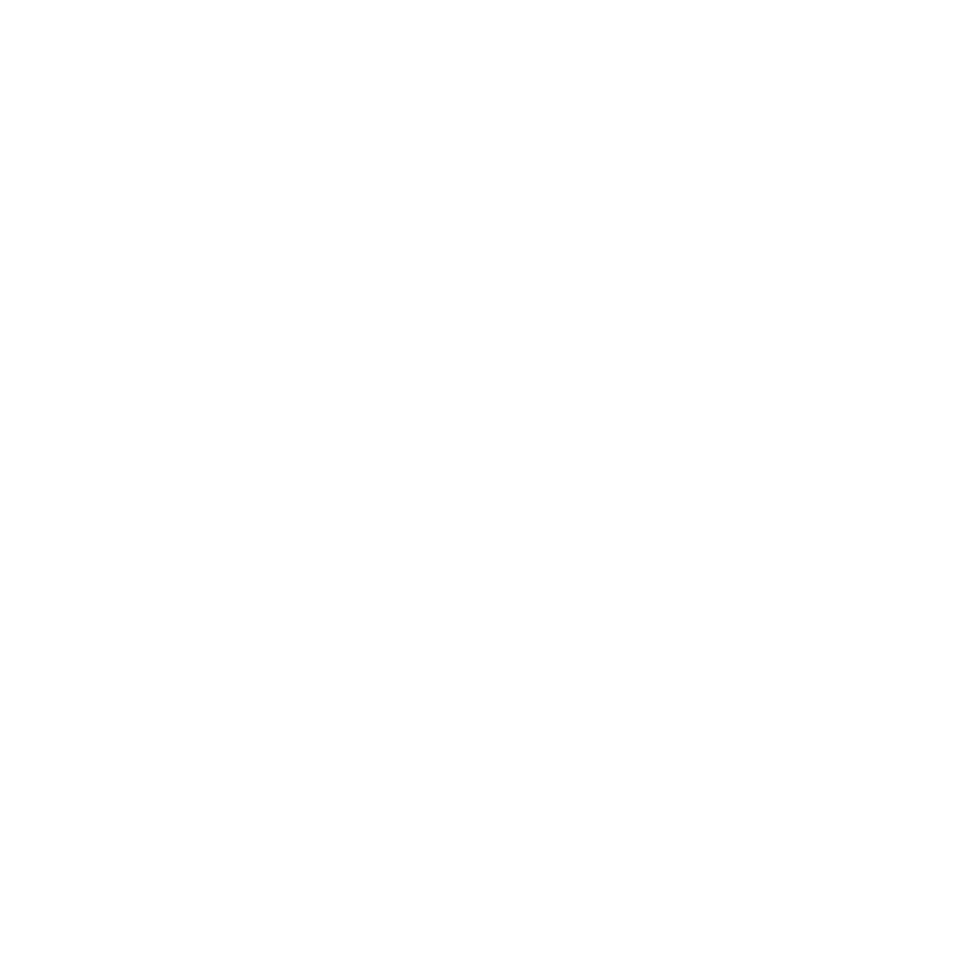 Minimalist blue outline icon of a calendar page with a checkmark, underlined by short diagonal lines