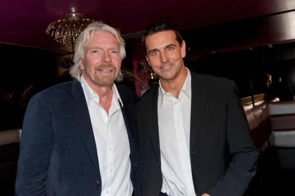 Reg Lenny & Sir Richard Branson