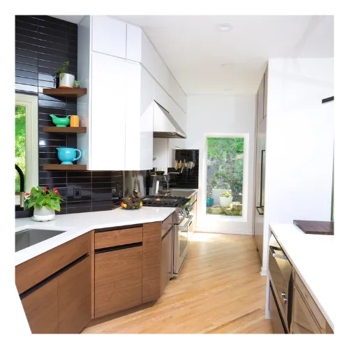 Kitchen remodeling team updating a bright and modern space in Richmond, CA