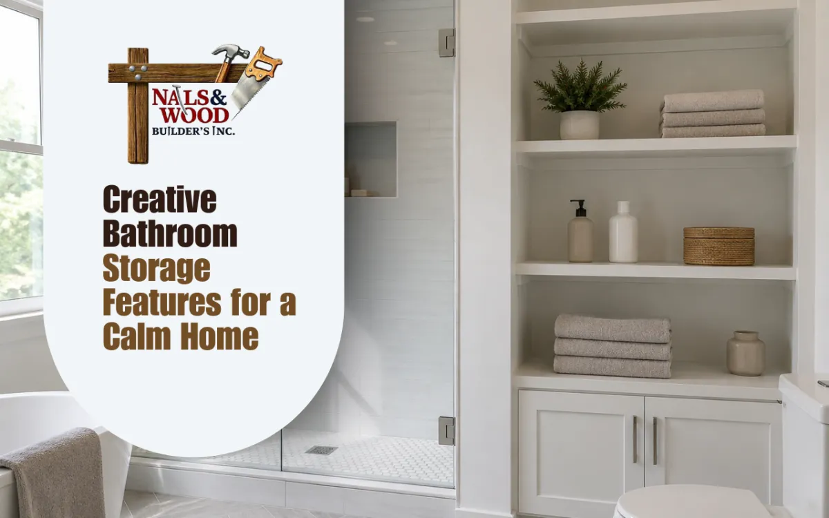 Bathroom Storage Features for a Tidier Space