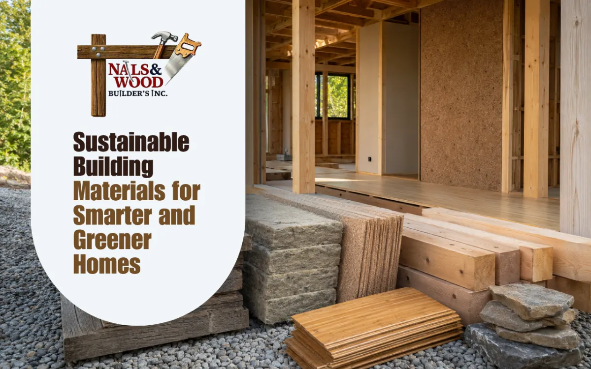 Sustainable Building Materials for Smarter and Greener Homes