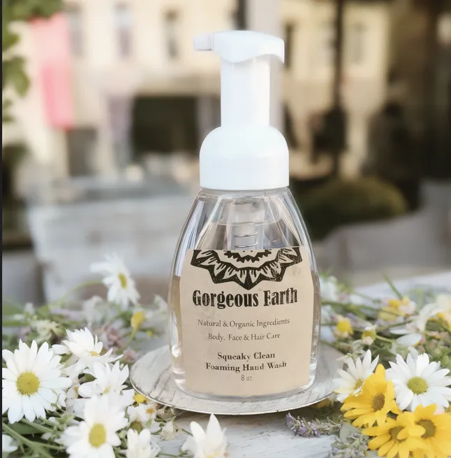 Hydrating facial serum bottle on a clean background
