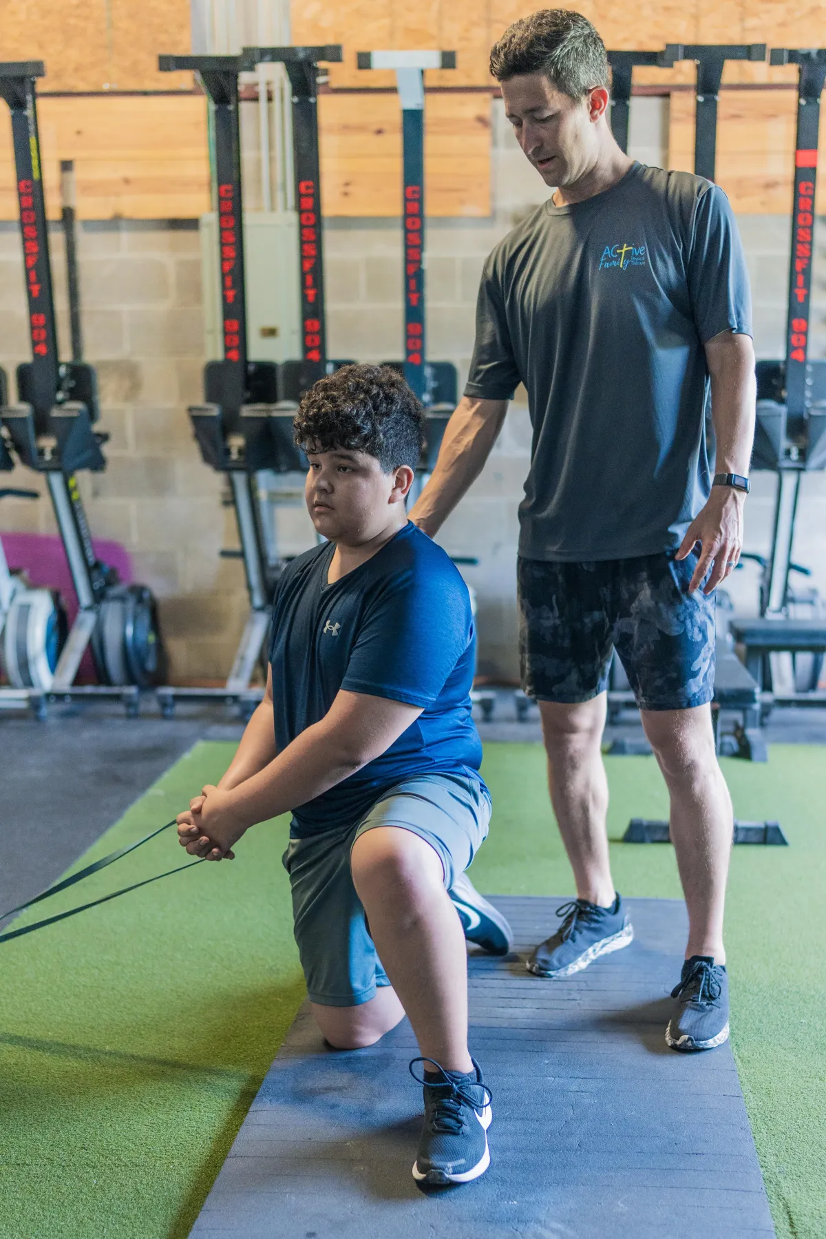 Owners of Active Family Physical Therapy with their family in Jacksonville Florida