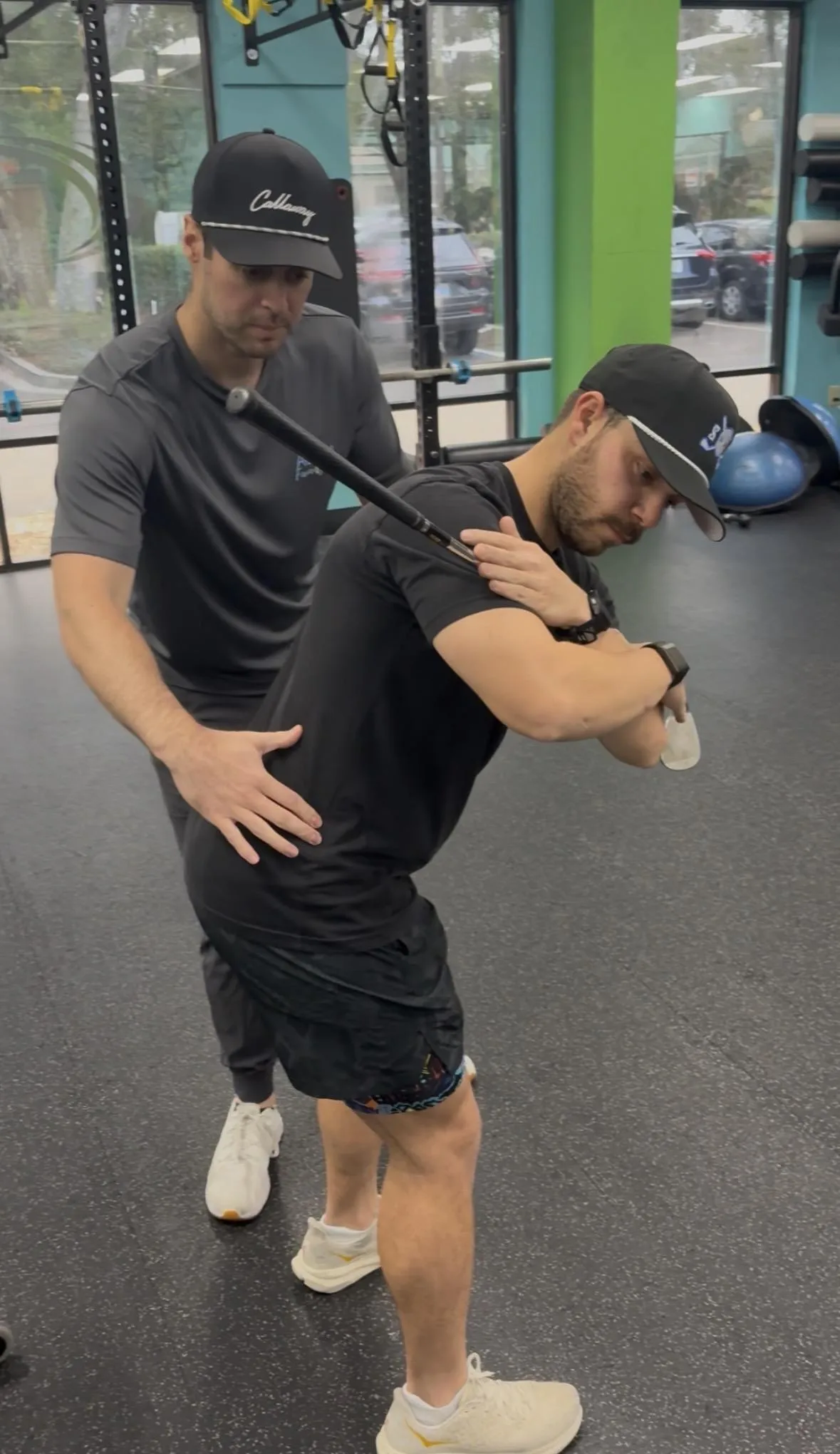 Athlete working out after physical therapy in Jacksonville Beach