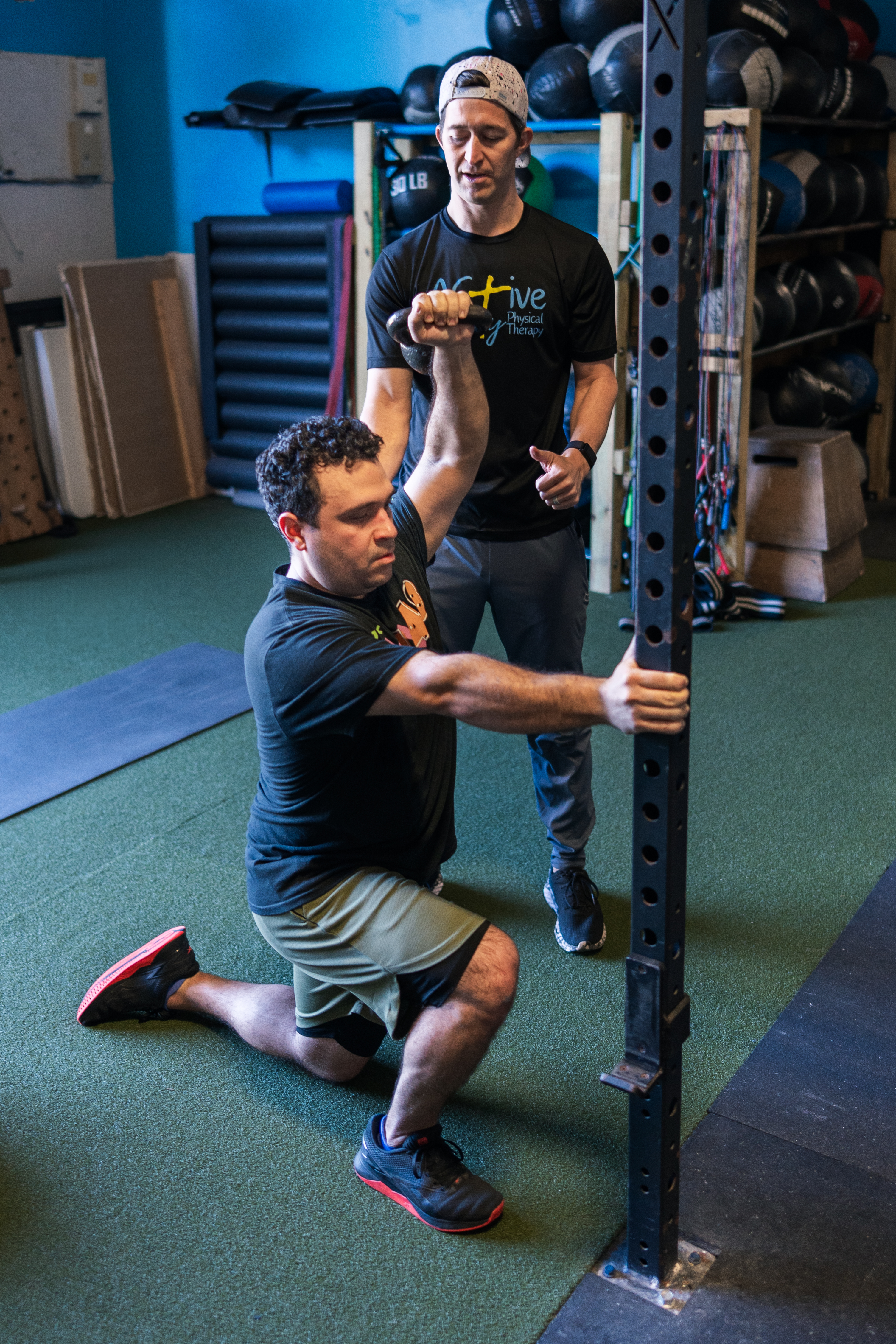 Athlete working out after physical therapy in Ponte Vedra