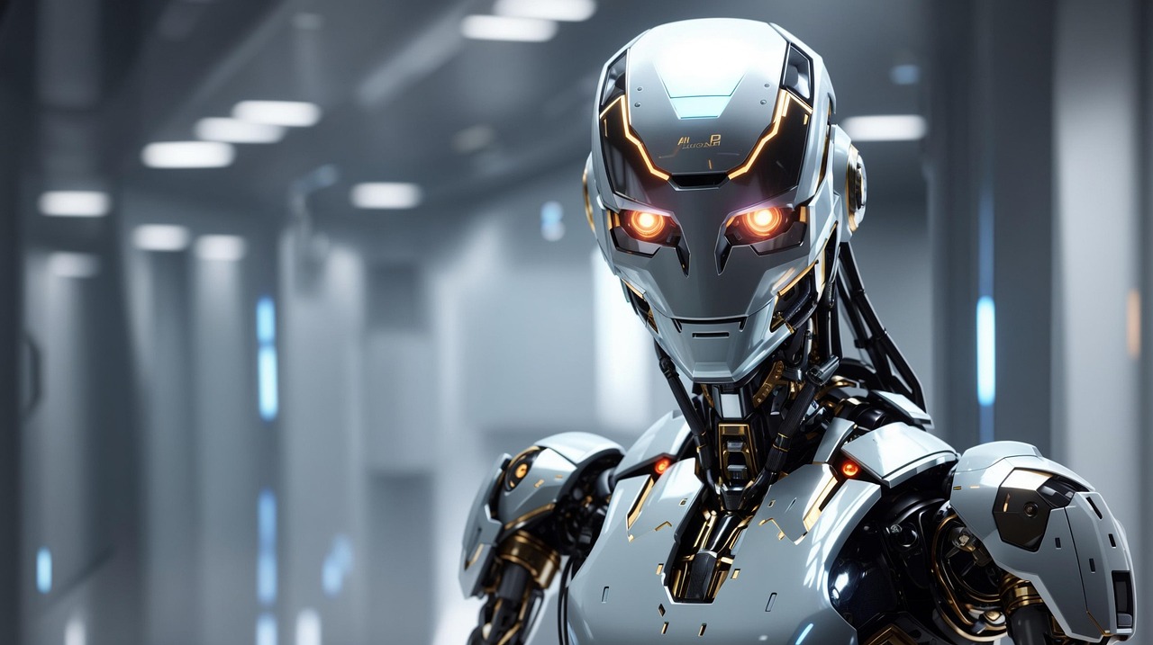 Ai robot staring you down