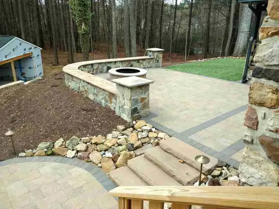 Bethlehem Concrete builds and installs patios.