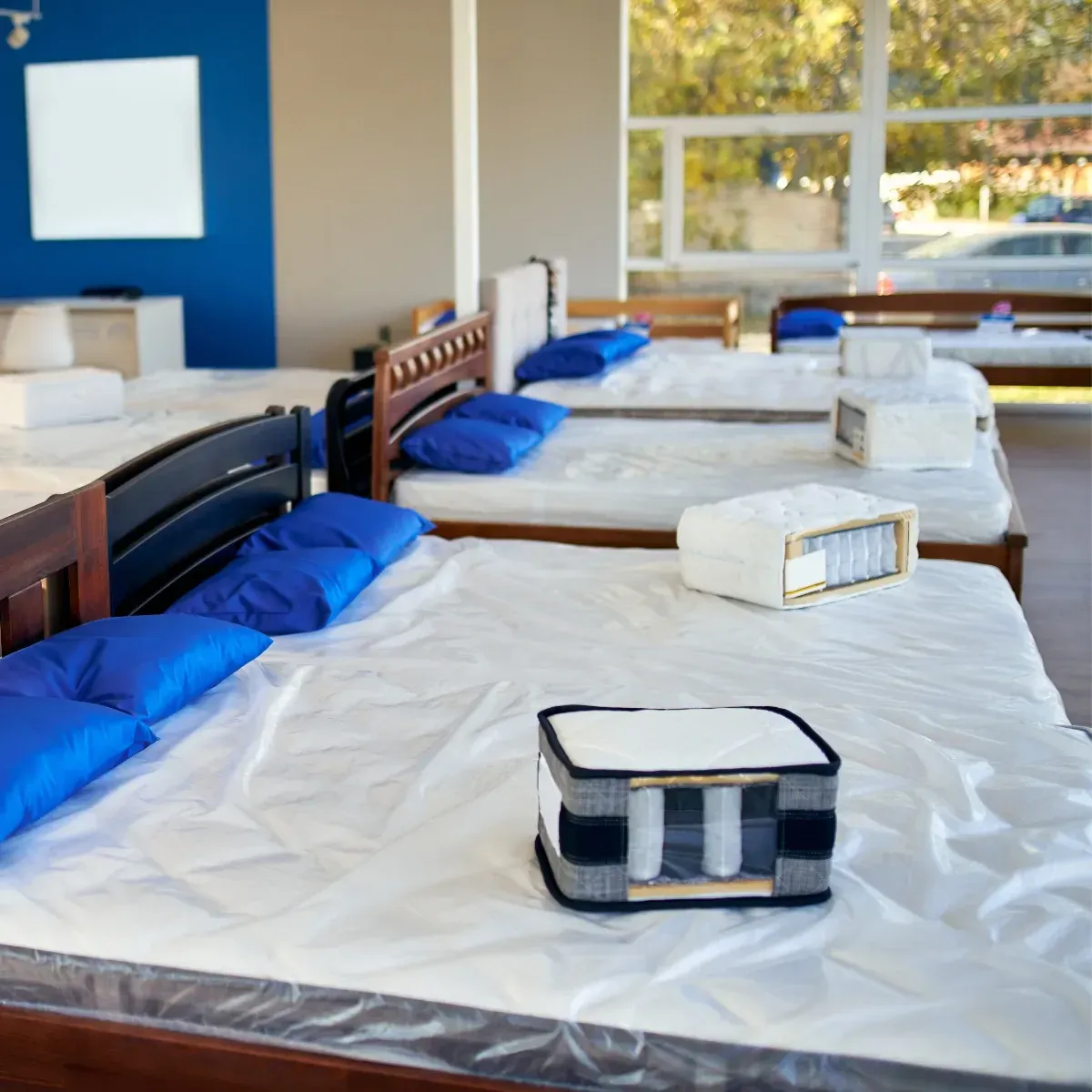 Decaturs Mattress | Puffy mattress layers of materials