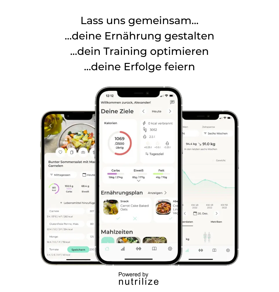 Erfolgs-Duo Nutrilize App & MaxTransformations Methode