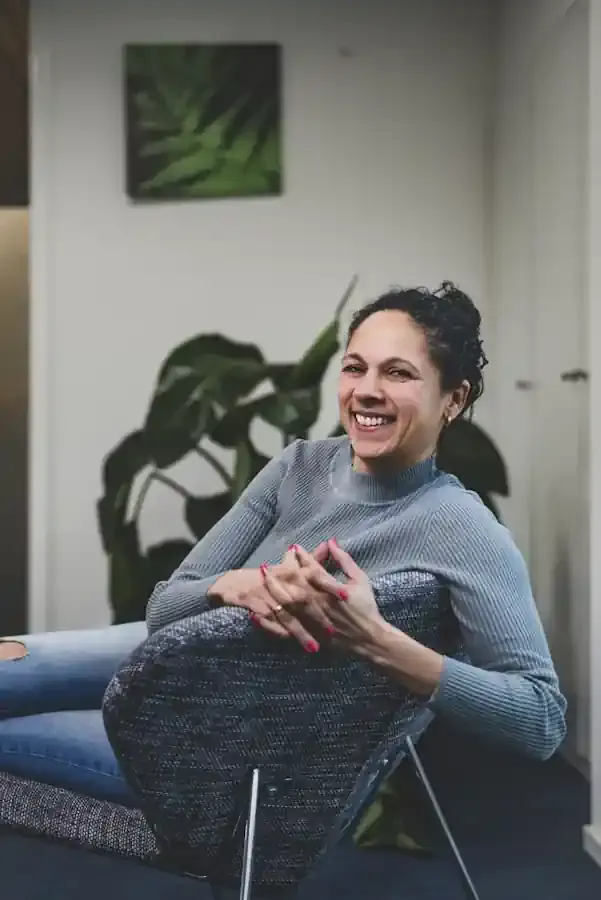 Portret foto Natasja Pruimboom van PTSS Platform