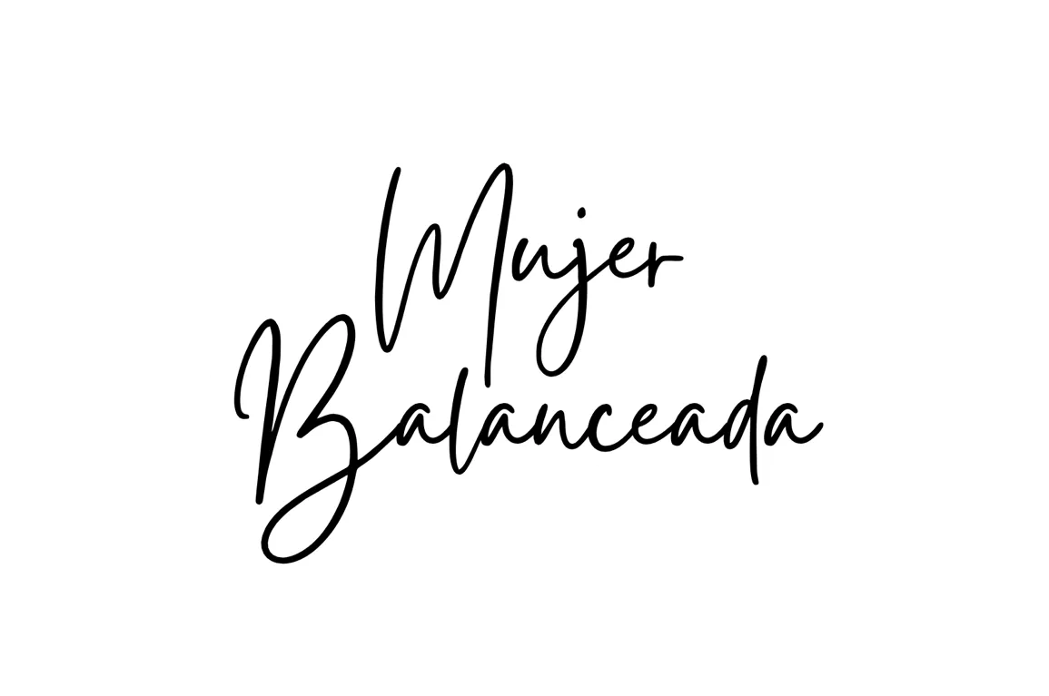 Mujer Balanceada Logo