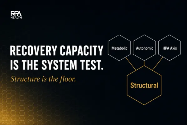Recovery Capacity Is the System Test. Structure Is the Floor.