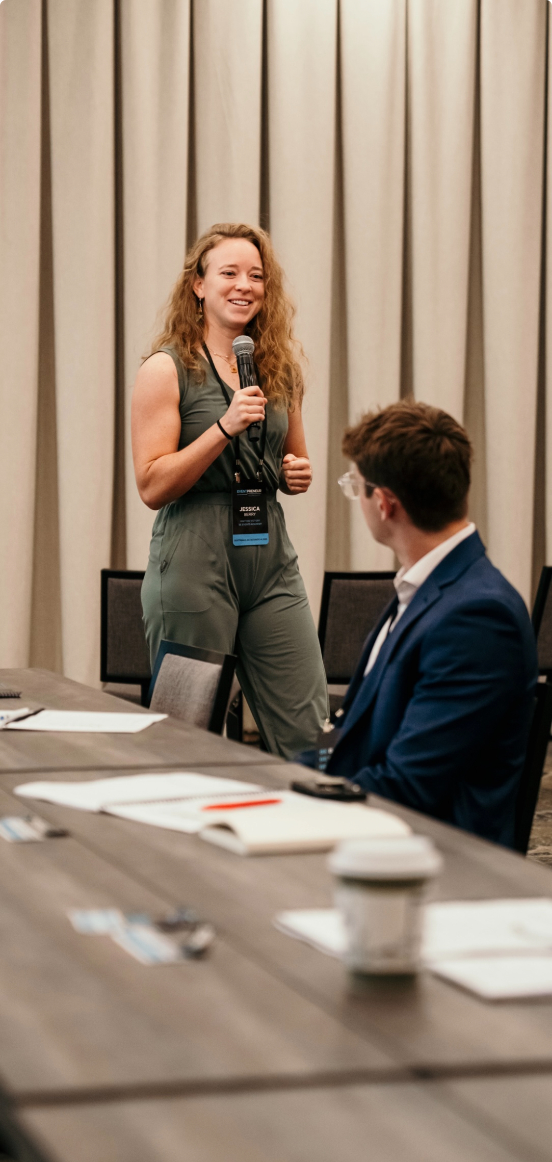 woman holding brown umbrella