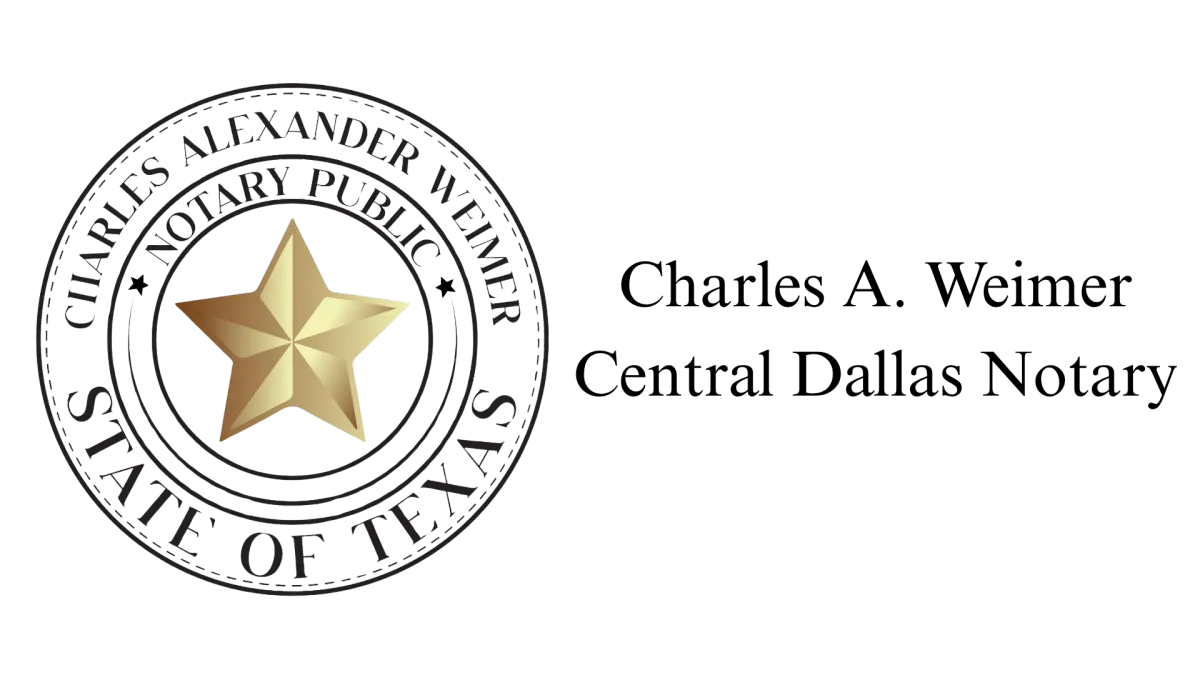 Central Dallas Notary Logo