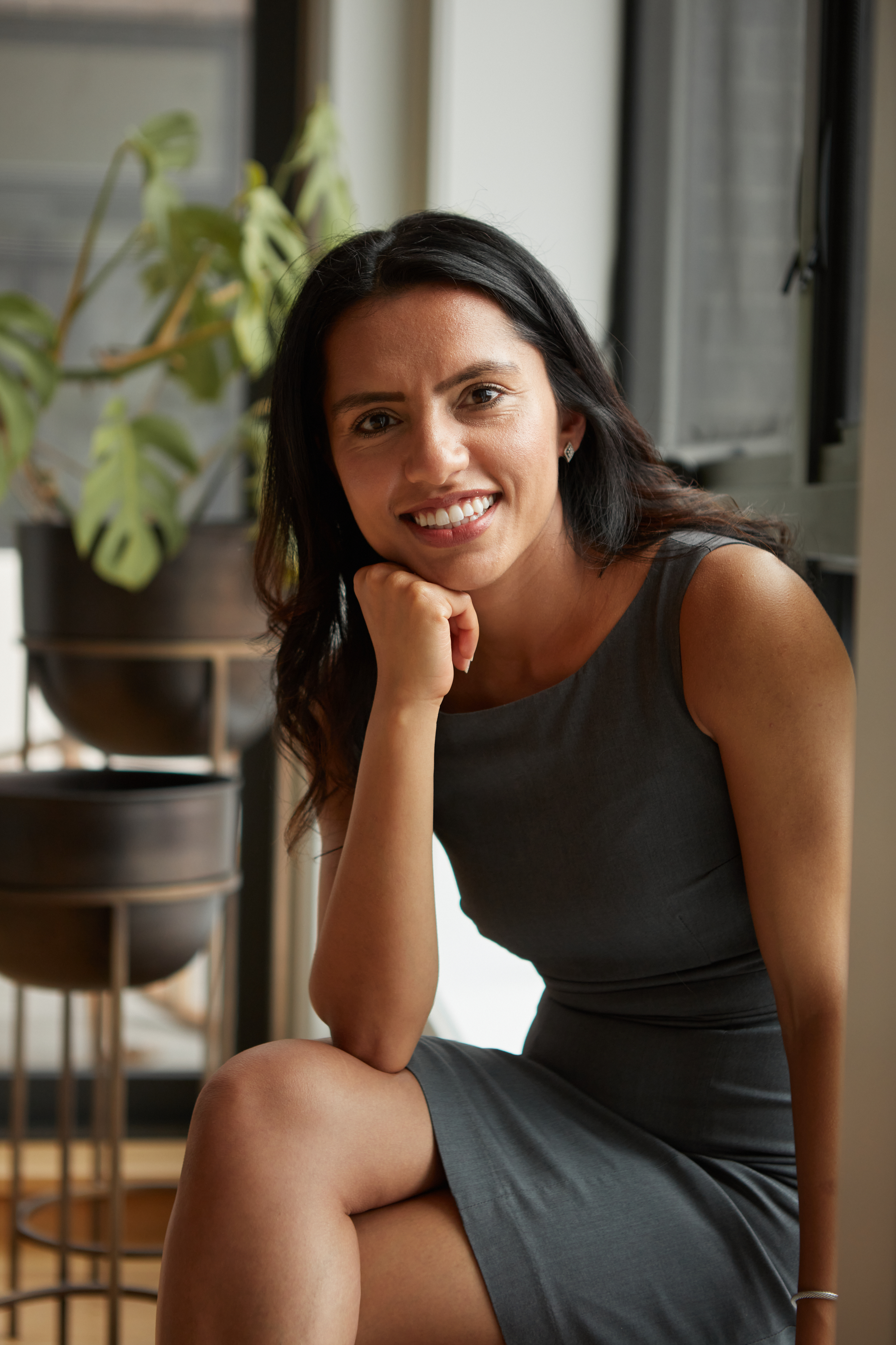 Founder speaking on stage