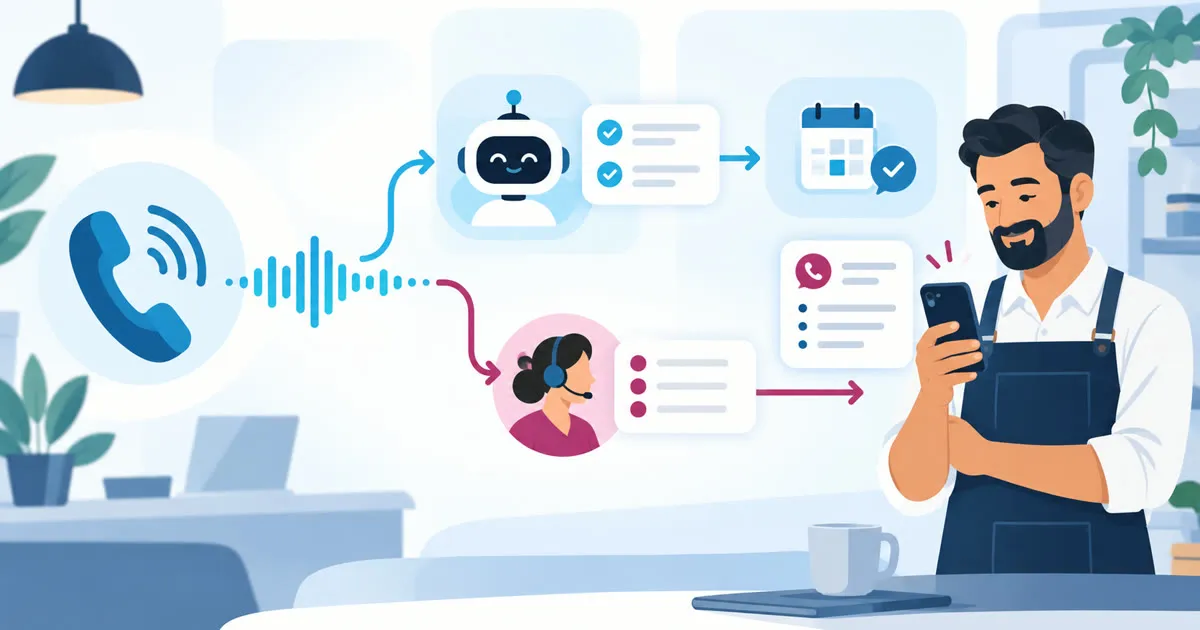 Behind the Build: Designing an AI Receptionist Handoff