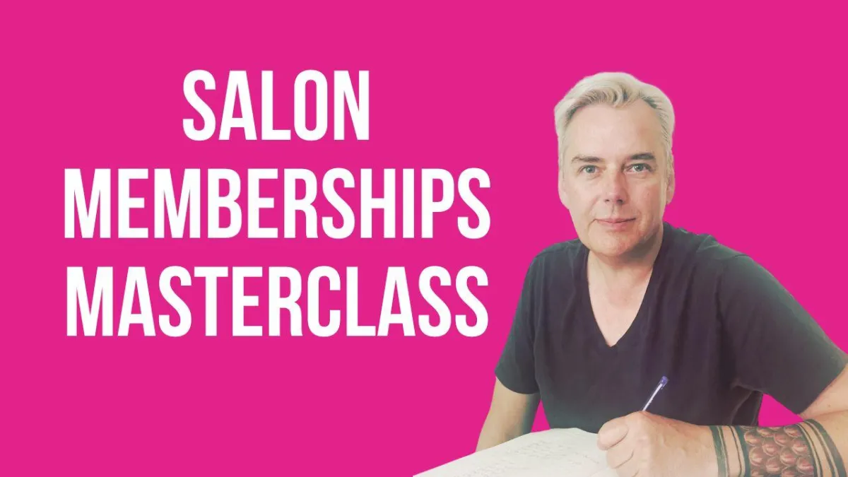 Free salon memebrships Mastelass with salon coach Phil Jackson